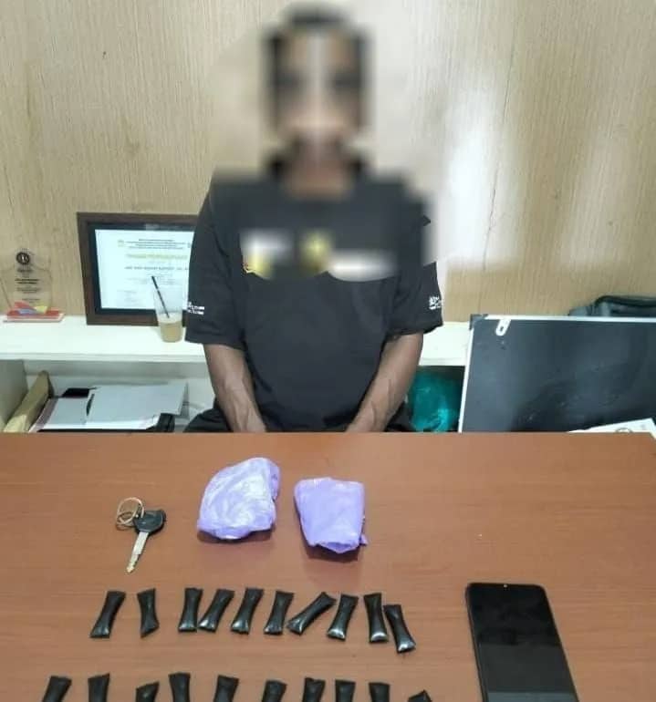 Ilustrasi berita Mimika: Polisi Tangkap Pengedar Sabu di Jalan Cenderawasih SP 2 Timika