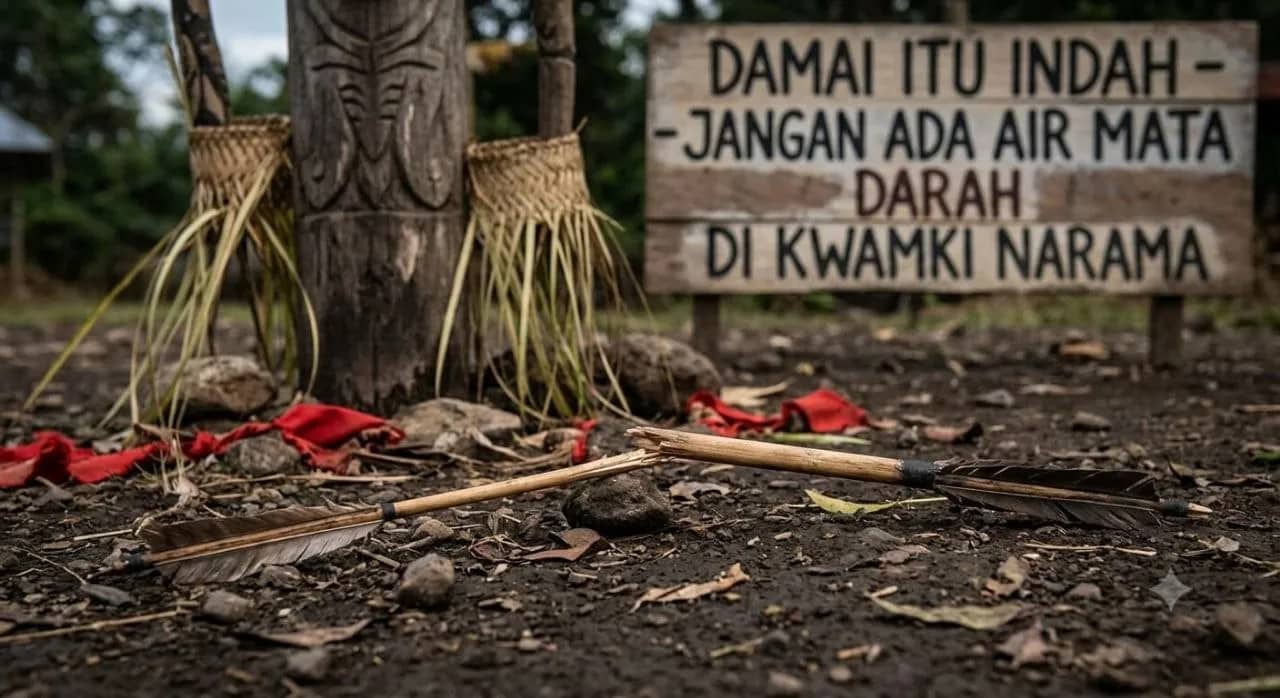 Ilustrasi berita Mimika: Negara Harus Berani Hentikan "Air Mata Darah" di Kwamki Narama, Jangan Sampai Kalah Lagi !