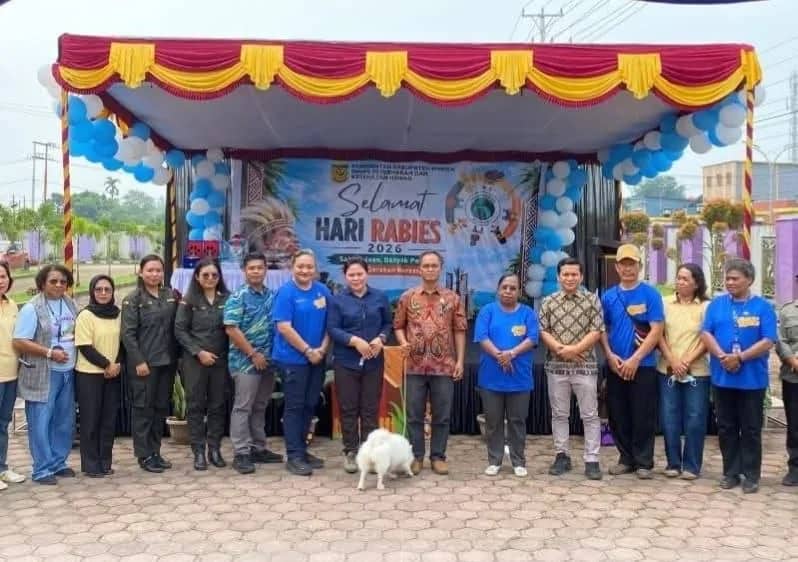 Ilustrasi berita Mimika: Pertahankan Wilayah Bebas Rabies, Disnakkeswan Mimika Siapkan 700 Dosis Vaksin Gratis dan Jemput Bola ke Distrik
