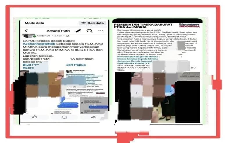 Ilustrasi berita Mimika: Ngaku Dikhianati Istri Setelah Jadi Pegawai PPPK Pemkab Mimika, Sahrul : Saya Kehilangan Uang Ratusan Juta dan Nyawa Anak