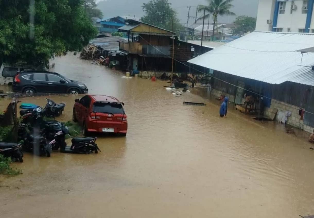 Ilustrasi berita JAYAPURA: Hujan Deras Semalam, Sejumlah Wilayah di Kota Jayapura Terendam Banjir