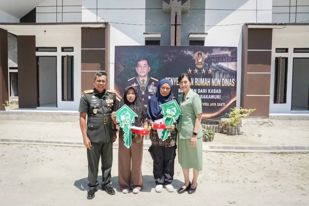 Ilustrasi berita JAYAPURA: Prajurit Gugur Dalam Tugas, Kasad Beri Dua Rumah untuk Ahli Waris