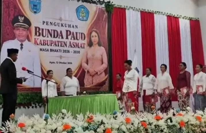 Ilustrasi berita Papua: Kukuhkan Bunda PAUD Asmat, Bupati Thomas Safanpo Tegaskan Pentingnya Dukungan Konkret dari APBD