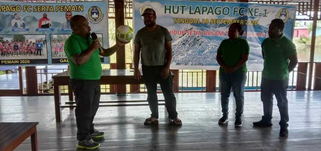 Ilustrasi berita Olahraga: Setahun Lapago FC Timika Menuju Bintang