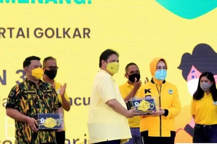 Ilustrasi berita Nasional: HUT ke-56 Golkar Ekonomi Maju, Pandemi Hilang, Pilkada Menang