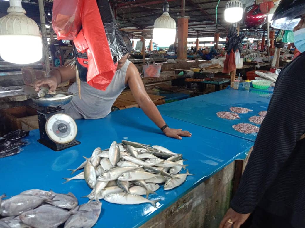 Ilustrasi berita Mimika: Gelombang Ancam Nyawa Nelayan, Stok Ikan Pasar Sentral Timika Menipis, SEPEKAN LAGI KOSONG !!!