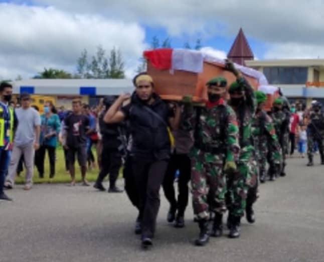 Ilustrasi berita Papua: 20 Hari Pasca Penetapan KKB Papua Sebagai Teroris Terjadi 4 Baku Tembak, 3 Teroris Tewas dan 2 Prajurit TNI-Polri Gugur, Ini Rentetan Kejadian