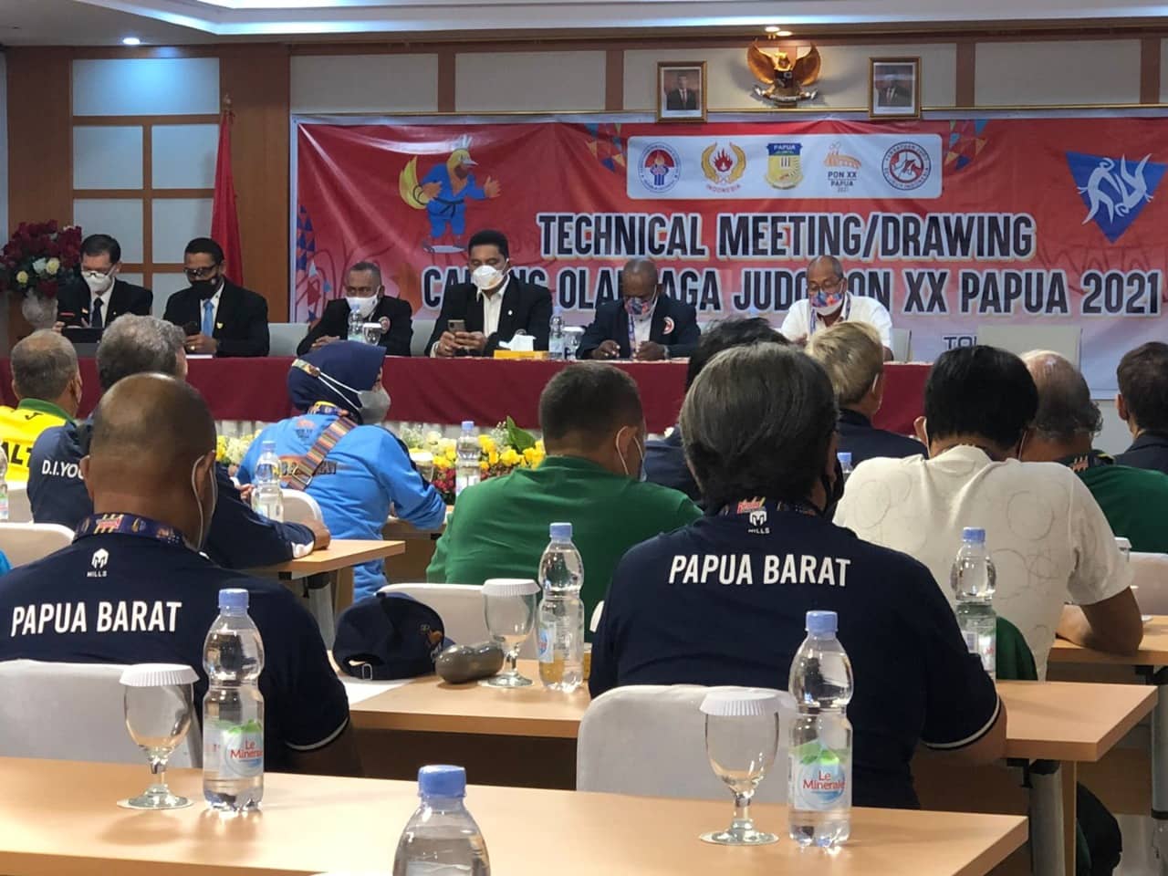 Ilustrasi berita GEBYAR PON PAPUA: Panpel Cabor Judo Gelar Technical Meeting dan Cabut Undian