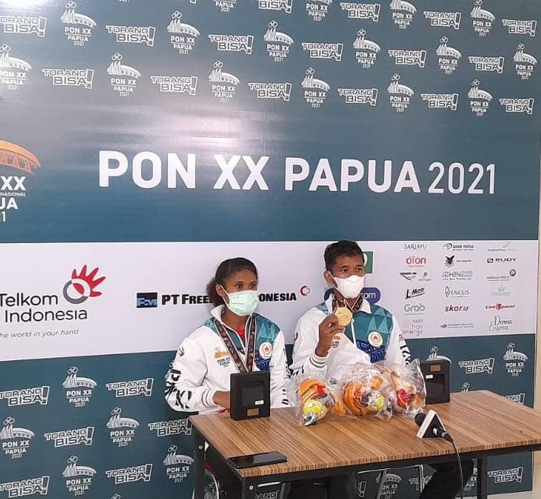 Ilustrasi berita GEBYAR PON PAPUA: Koleksi Emas Papua Bertambah dari Cabor Panjat Tebing, Impian Abas Hamid-Nesthy Iriani Terwujud