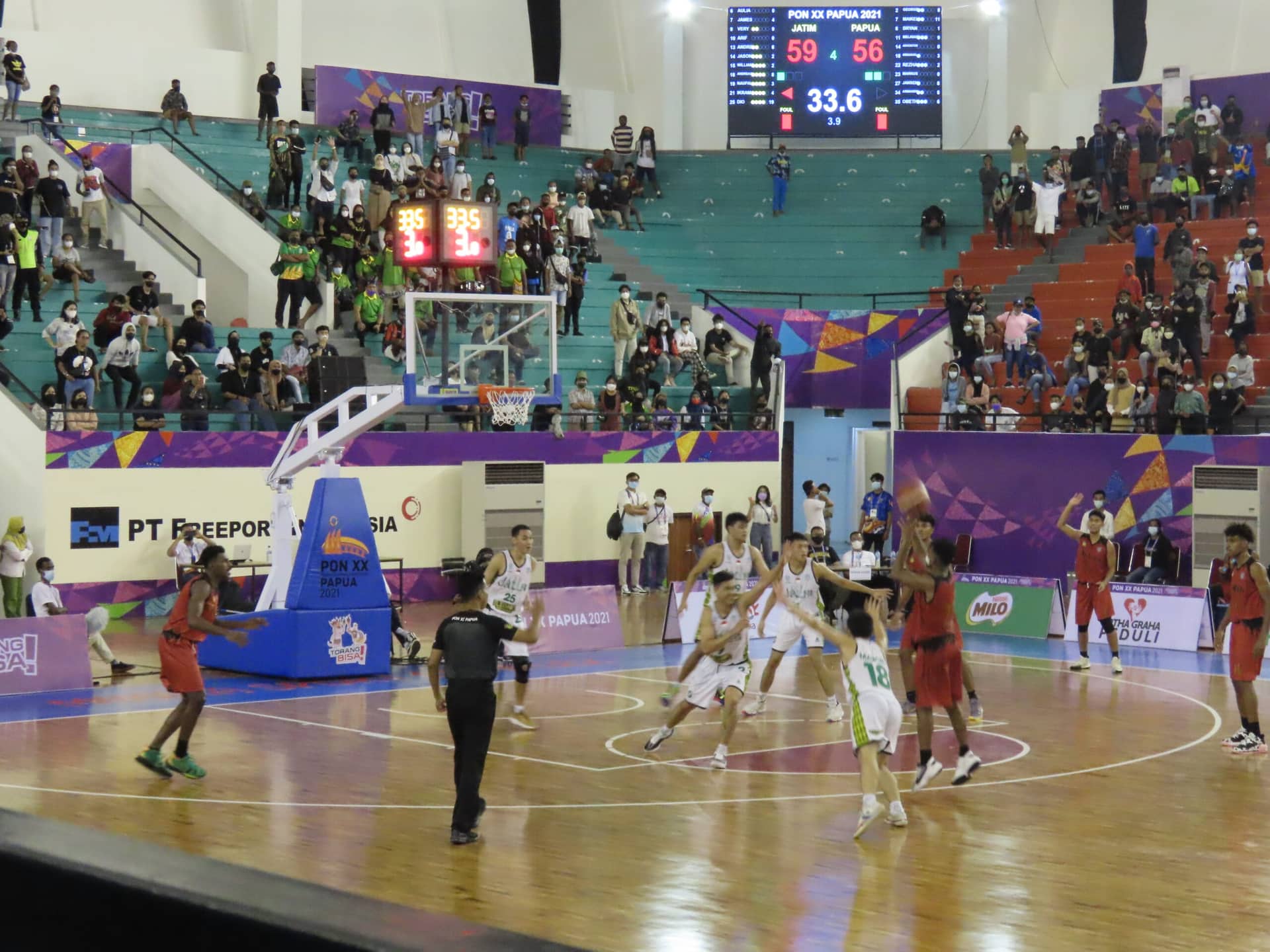 Ilustrasi berita GEBYAR PON PAPUA: Tim Papua Kalah Lagi, Basket Putra Jatim Kuasai Tiga Quarter, Jerry: Ada Peningkatan Permainan