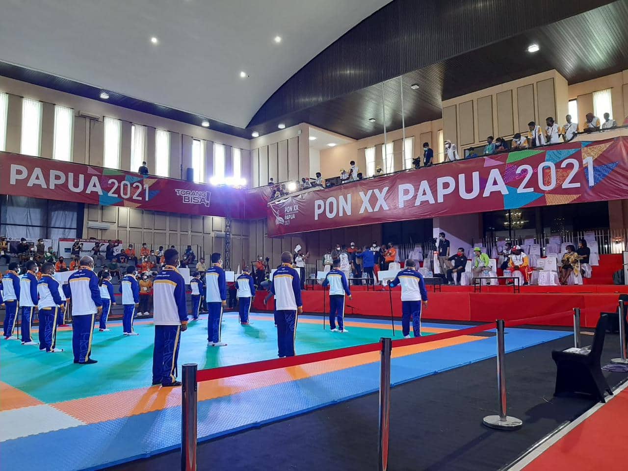 Ilustrasi berita GEBYAR PON PAPUA: Buka Pertandingan PON XX Tarung Derajat, Bupati Mimika : Jangan Pulang Bawa Emosi