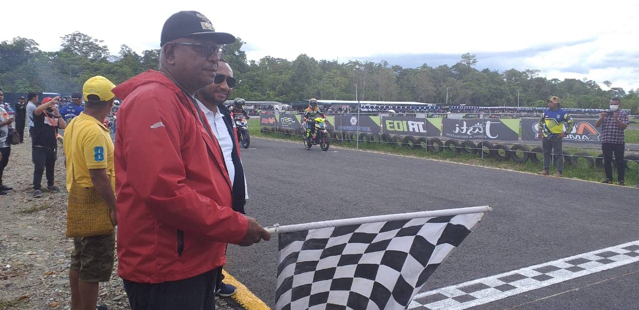 Ilustrasi berita Mimika: Jasti Putra Open Road Race 2021 Resmi Dibuka Wabup Mimika, Pembalap Papua Rajai Lomba Akhir Pekan