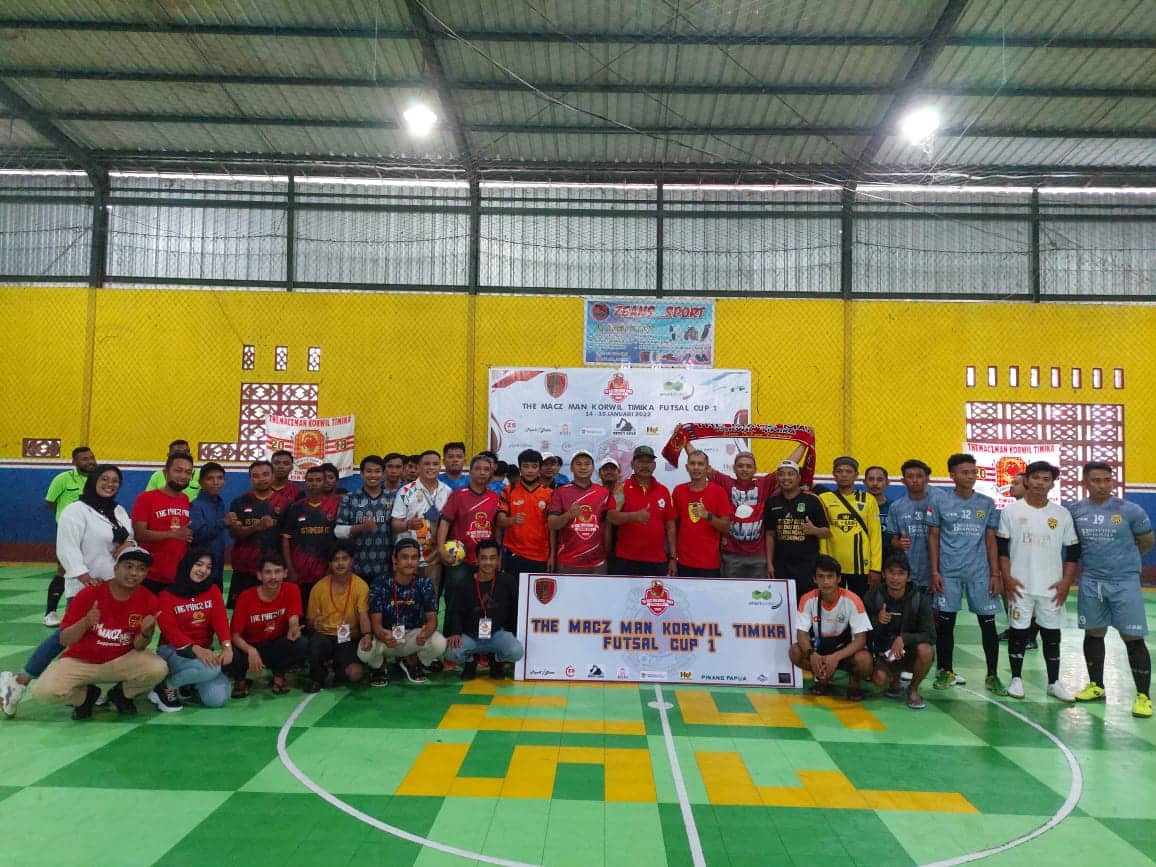 Ilustrasi berita Mimika: PPTM Bantai Luwu Timur 4:2 di Turnamen Futsal Yang Digelar The MaczMan Korwil Timika