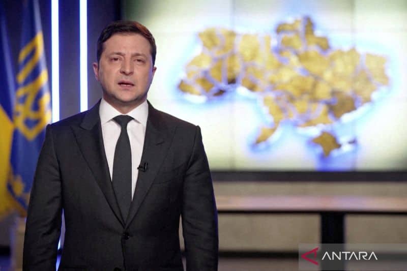 Ilustrasi berita BERITA UTAMA: Bertahan di Kiev, Zelenskiy Sebut Dirinya Jadi Target Nomor Satu Rusia