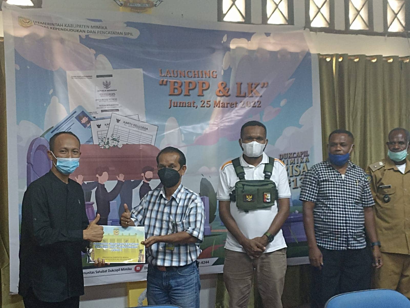 Ilustrasi berita Mimika: 606 Akta Kematian Tahun 2021 Dinilai Tidak Sinkron, Disdukcapil Mimika Launching Program BPP dan LK