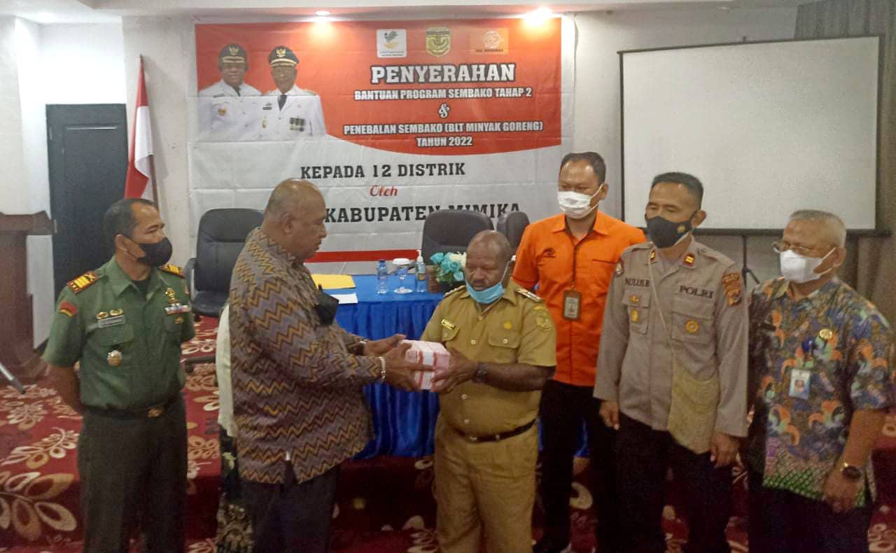 Ilustrasi berita Mimika: Kemensos Salurkan 18.641 Paket Bantuan Program Sembako dan BLT Minyak Goreng ke Kabupaten Mimika