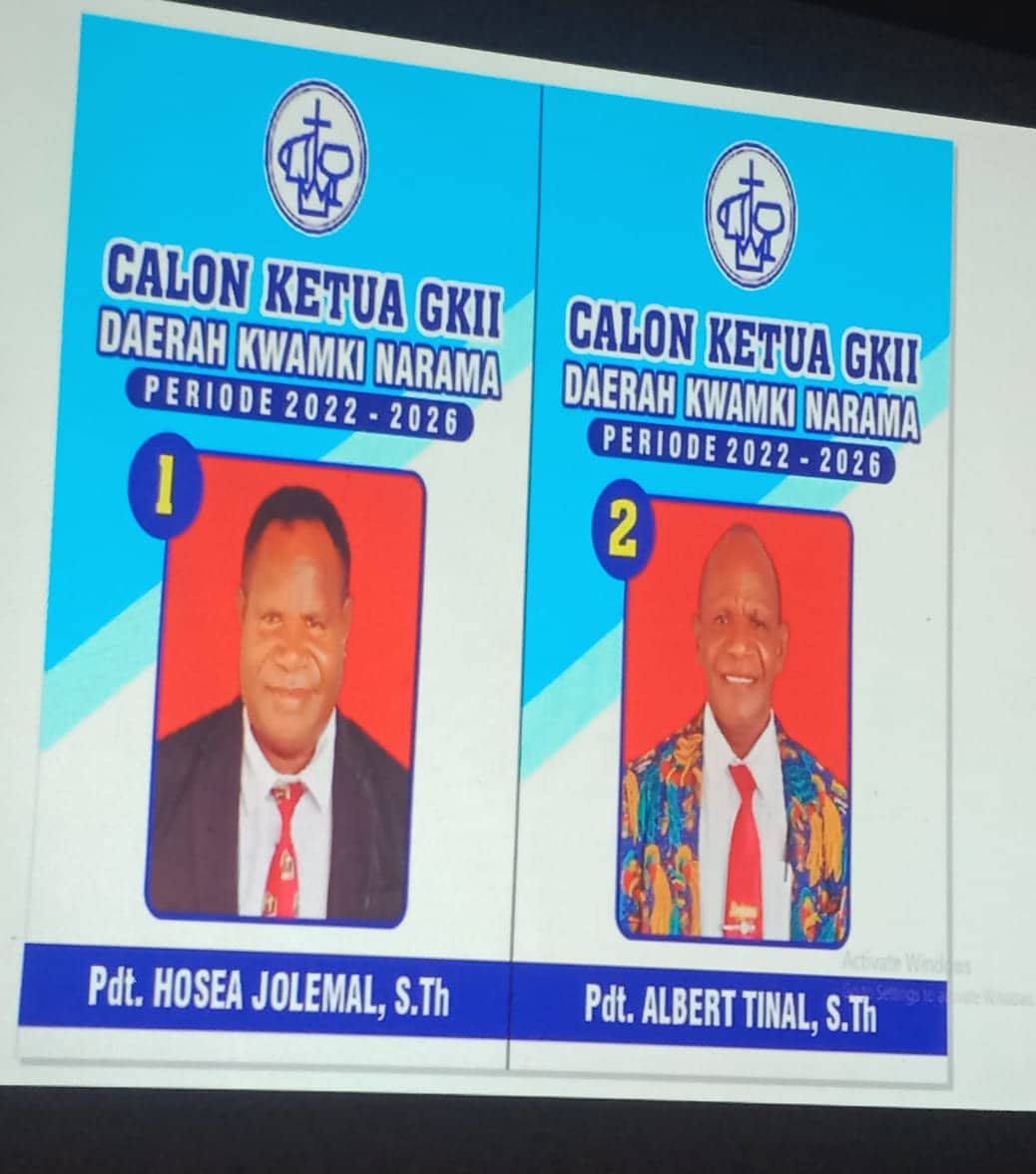 Ilustrasi berita Mimika: Pemilihan Ketua GKII Klasis Kwamki Narama, Siapapun yang Terpilih adalah Pilihan Jemaat dan Tuhan