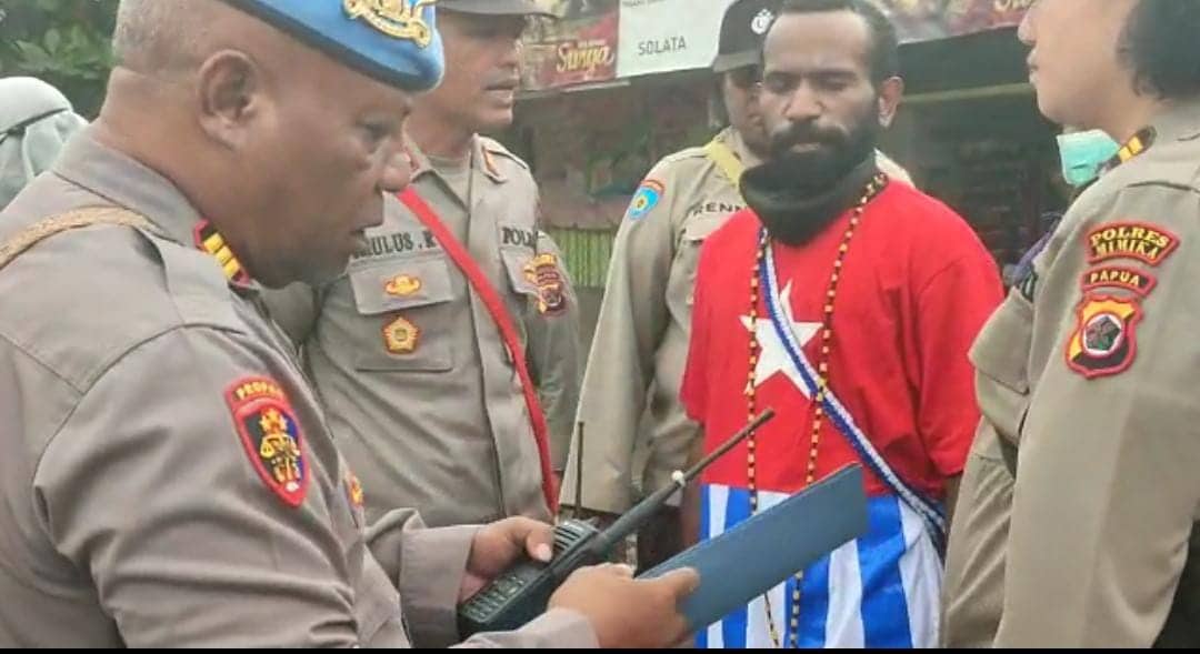 Ilustrasi berita Mimika: Hendak Demo Tolak DOB dan Otsus Jilid II ke DPRD Mimika, Sejumlah Kelompok ULMWP Dibubarkan Polisi