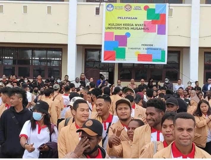 Ilustrasi berita Papua: 551 Mahasiswa Merauke Gelar KKN di 25 Kampung, Rektor Unmus: Kembangkan Produk Unggulan Menuju Pasar Digital