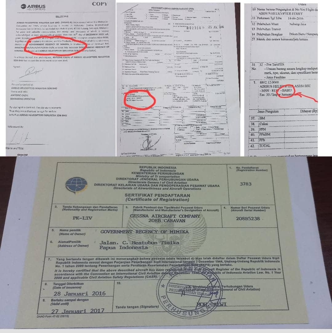 Ilustrasi berita Mimika: Mantan Kadishub Mimika Jawab 4 Tudingan Pesawat dan Helikopter Pemda Mimika, Mohon Disimak Baik-baik