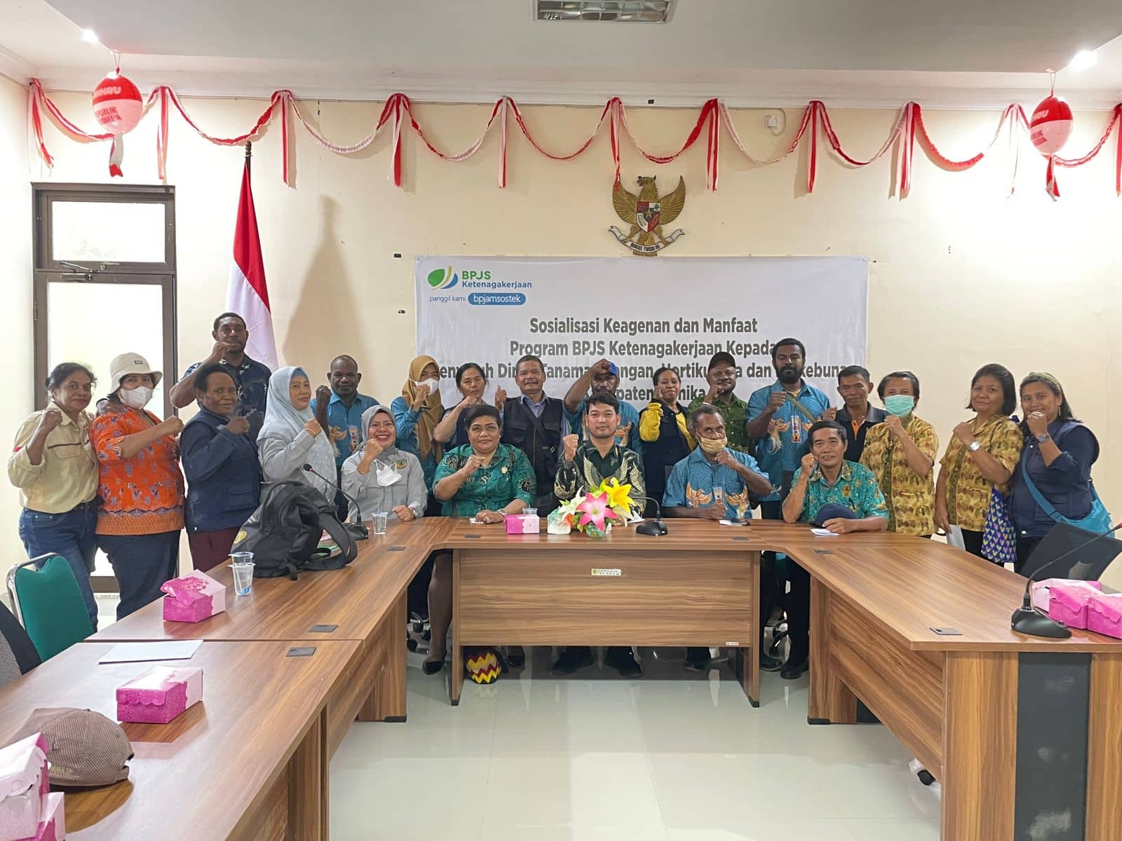 Ilustrasi berita Mimika: BPJAMSOSTEK Mimika Lakukan Sosialisasi Program Jamsostek Kepada Tenaga Penyuluh Pertanian