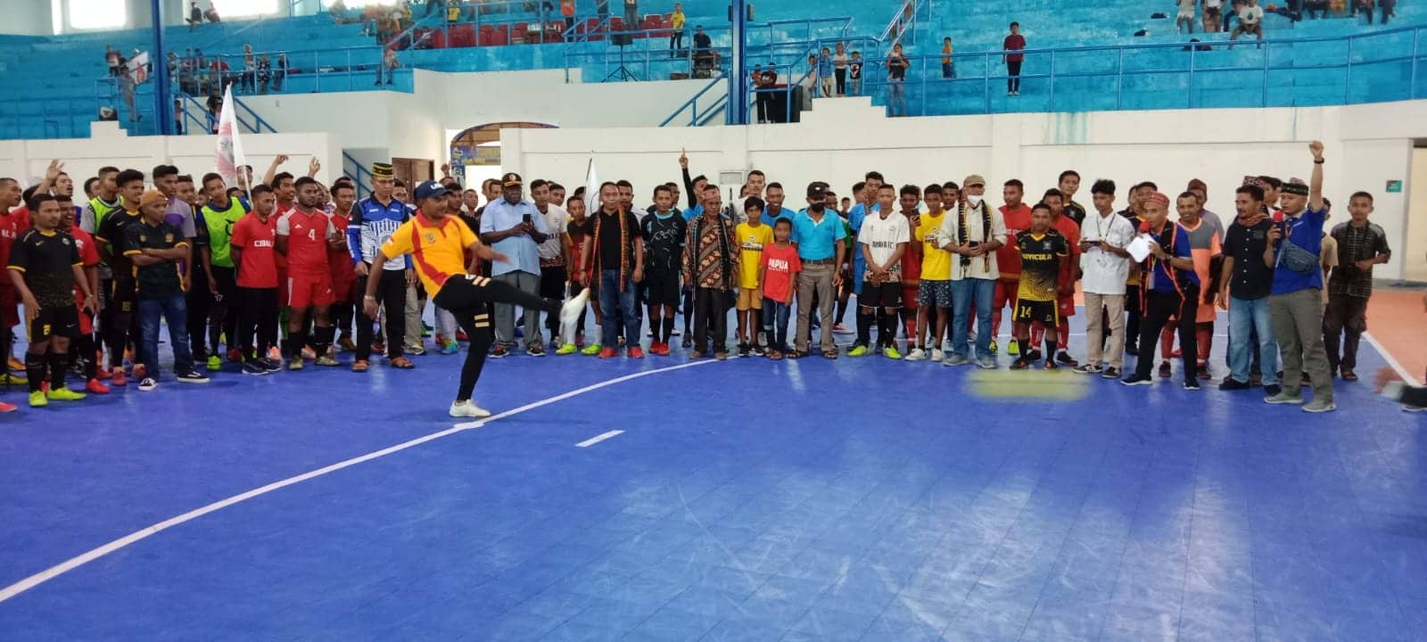 Ilustrasi berita Mimika: 16 Tim Futsal Manggarai Mimika Bertarung Rebut Piala Komodo Cup, 4 Tim Dibantai Sampai 'Lupa Jalan Pulang'