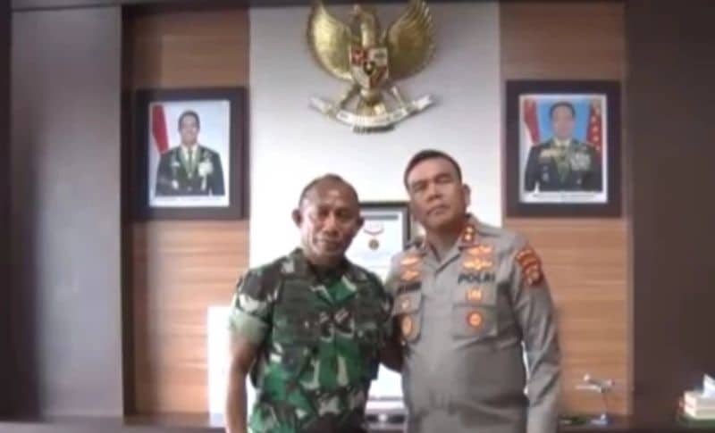 Ilustrasi berita Papua: Kapolda Papua Barat Sampaikan Permohonan Maaf Kepada TNI