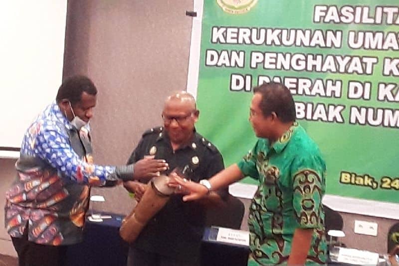 Ilustrasi berita Papua: Indeks Kerukunan Umat Beragama Papua Peringkat Dua Nasional