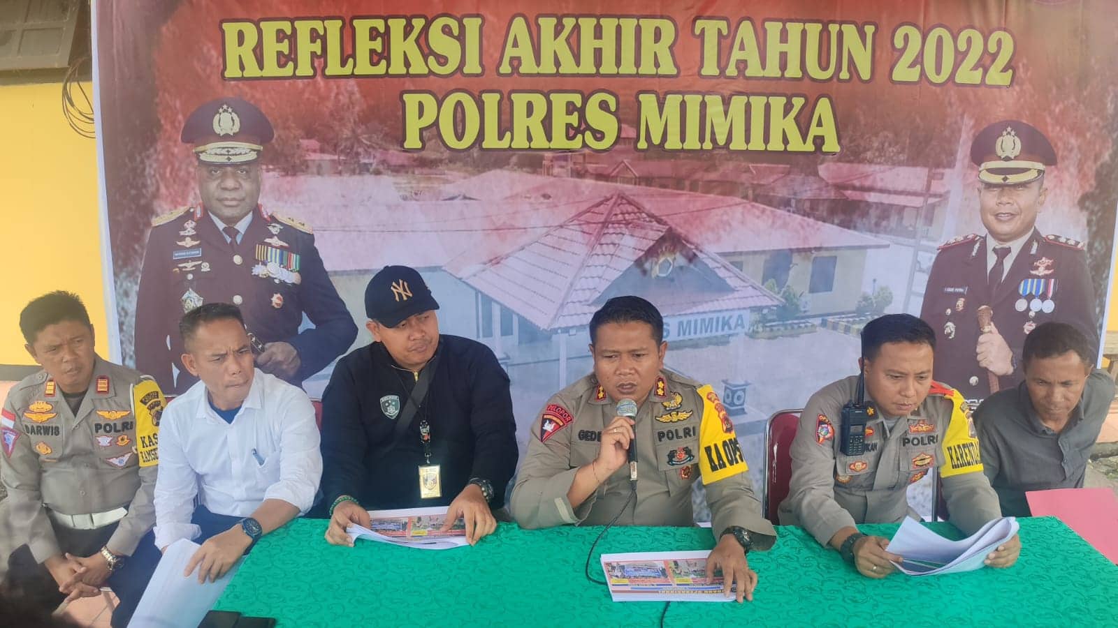 Ilustrasi berita Mimika: Kasus Kejahatan Selama Tahun 2022, Korupsi Paling Sedikit dan Pencurian Tertinggi