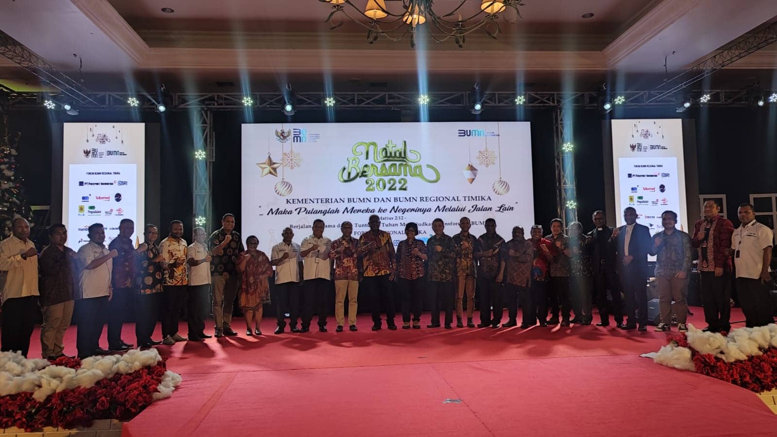 Ilustrasi berita Mimika: Parade Foto Ibadah dan Perayaan Natal Bersama Forum BUMN Regional Mimika