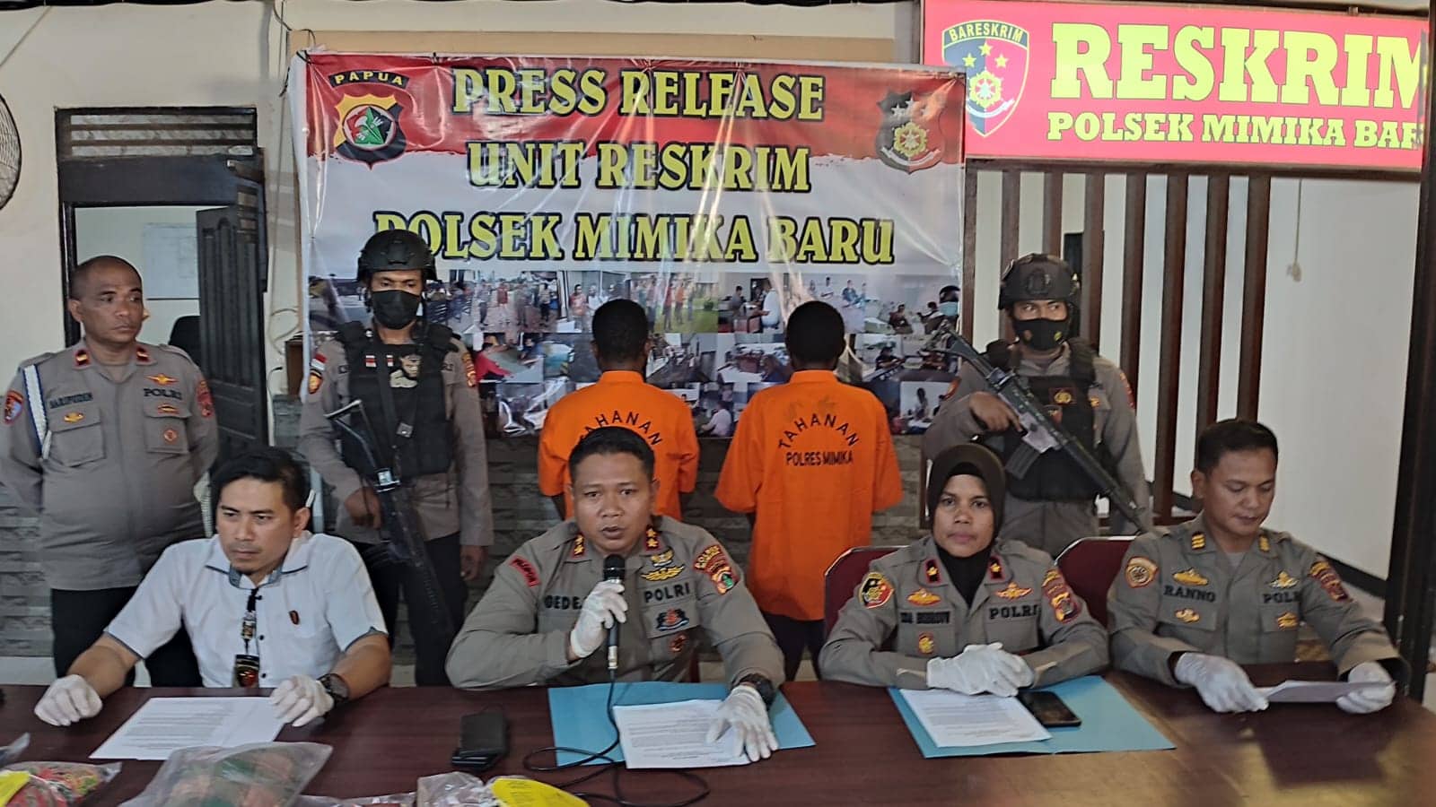 Ilustrasi berita Mimika: Pelaku Pembunuhan Penjahit di Serui Mekar Ngaku Berniat Mencuri, Korban Dihabisi Gunakan Pisau Dapur