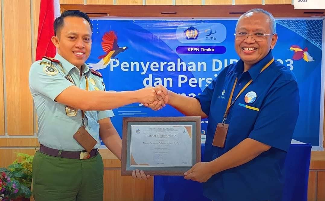 Ilustrasi berita Mimika: Kantor Karantina Pertanian Timika Raih Nilai Indikator Kinerja Pengguna Anggaran Tertinggi dari KPPN