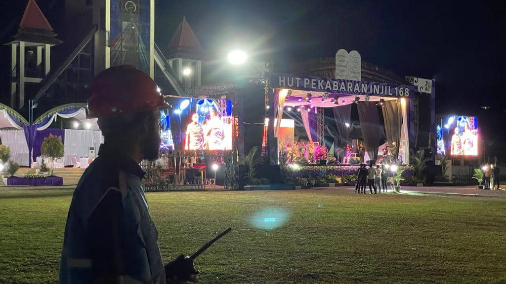 Ilustrasi berita Papua: PLN Sediakan Listrik Andal Tanpa Kedip, Gelaran HUT Pekabaran Injil Tanah Papua di Pulau Mansinam Berlangsung Sukses