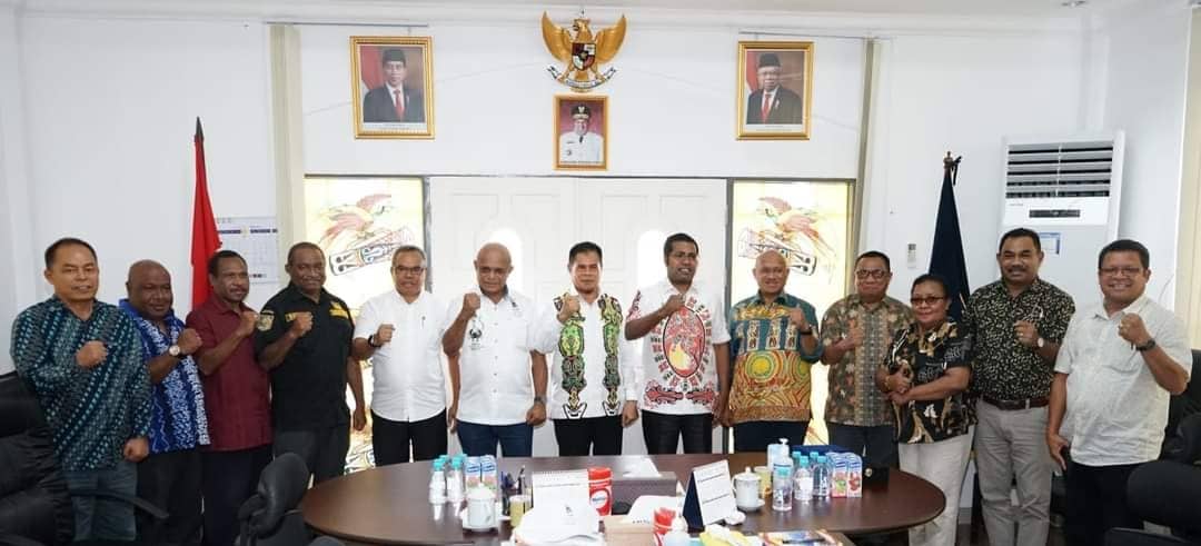 Ilustrasi berita Papua: Empat Bupati Temui Plh. Gubernur Papua Terkait Persiapan Sail Teluk Cenderawasih