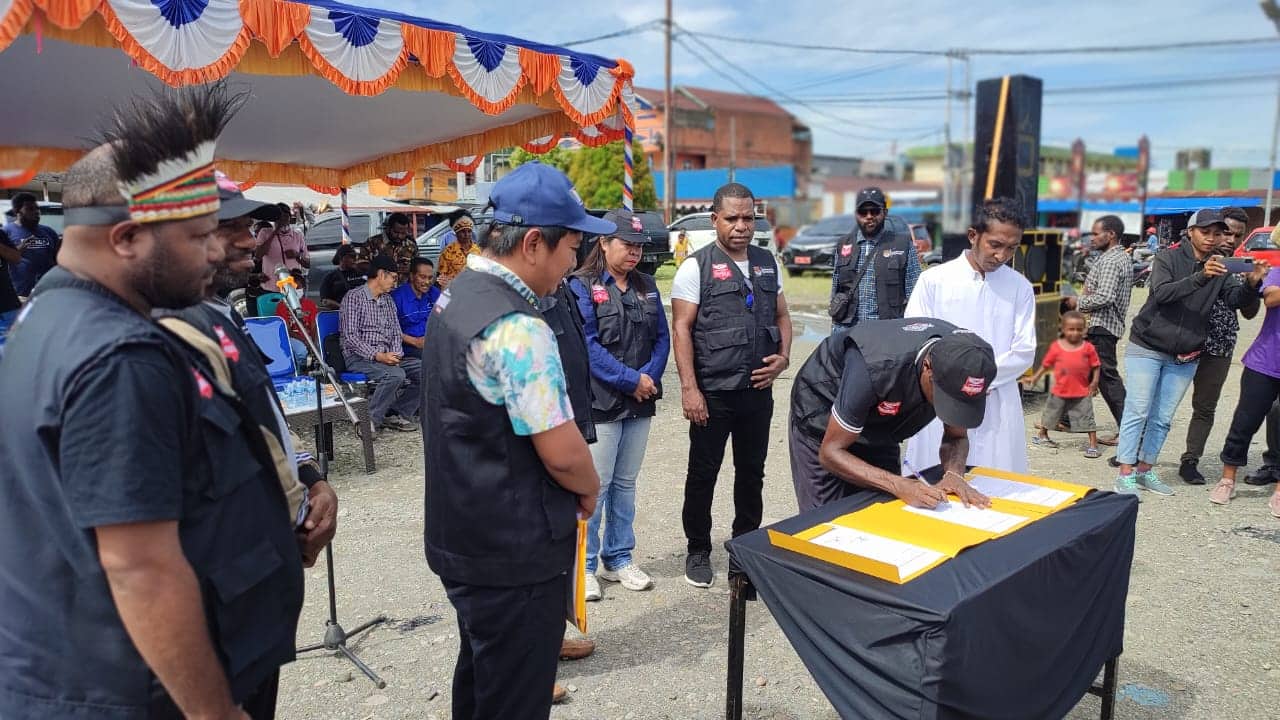 Ilustrasi berita Mimika: 910 Anggota Pantarlih Pemilu 2024 Kabupaten Mimika Resmi Dilantik, Hari Ini Langsung Laksanakan Pencoklitan