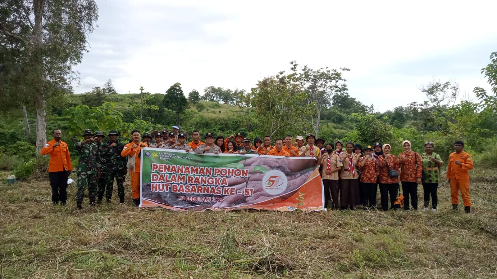 Ilustrasi berita JAYAPURA: HUT ke-51, Basarnas Gelar Donor Darah dan Tanam Pohon di Kawasan Cagar Cycloop