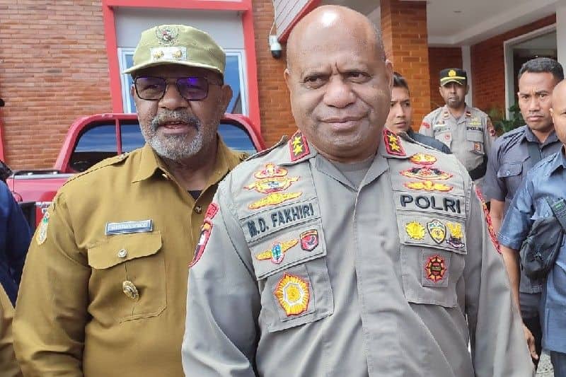 Ilustrasi berita Papua: Satu Kompi Brimob Diperbantukan Amankan Dekai
