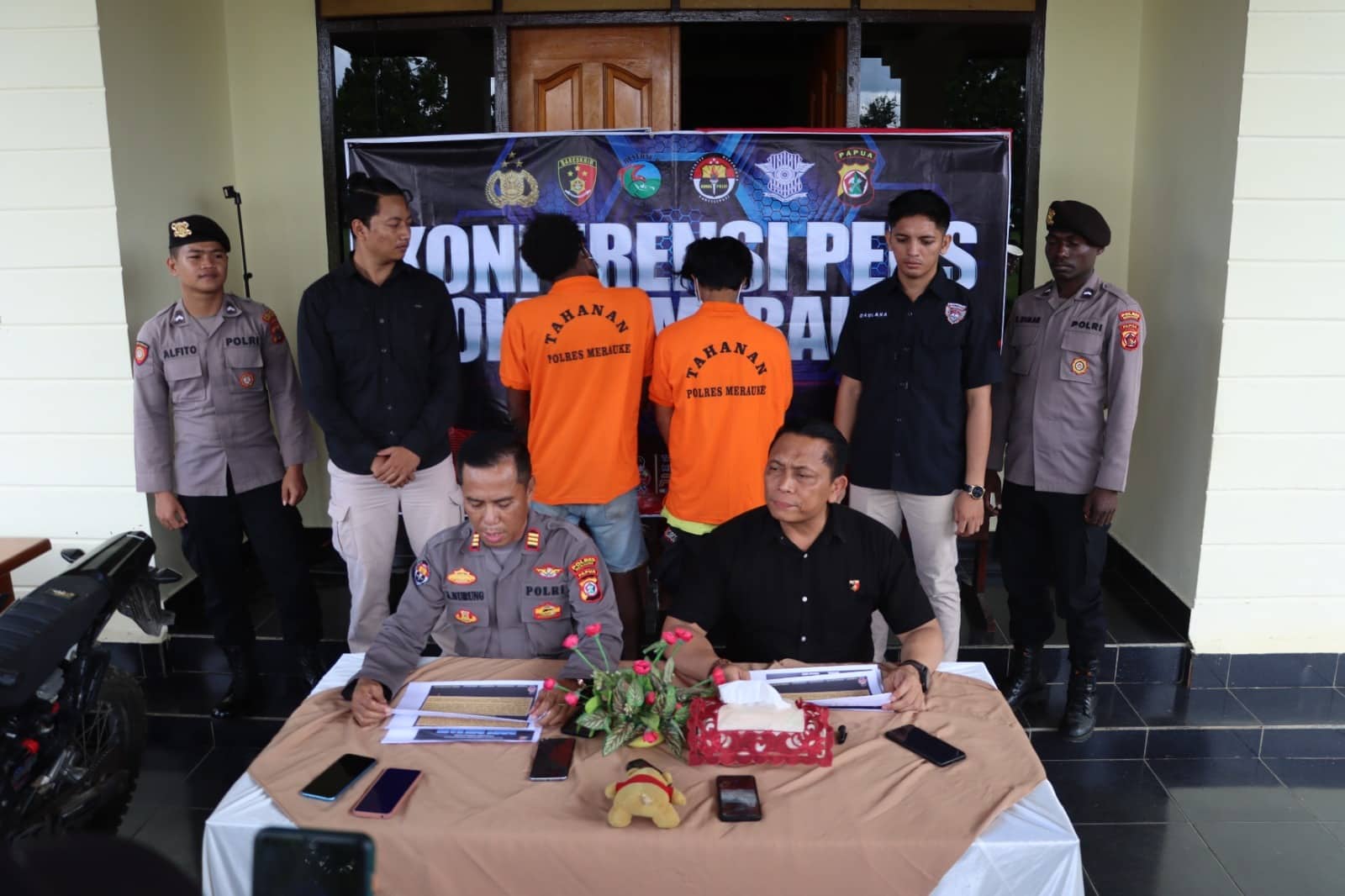 Ilustrasi berita Papua: Polisi Tangkap 7 Pelaku Curanmor, 20 Unit Sepeda Motor Diamankan