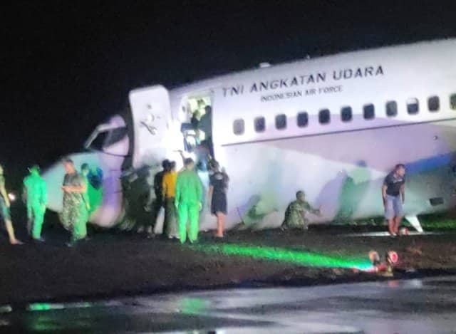 Ilustrasi berita Mimika: Pesawat Milik TNI AU Tergelincir di Bandara Mozes Kilangin Timika