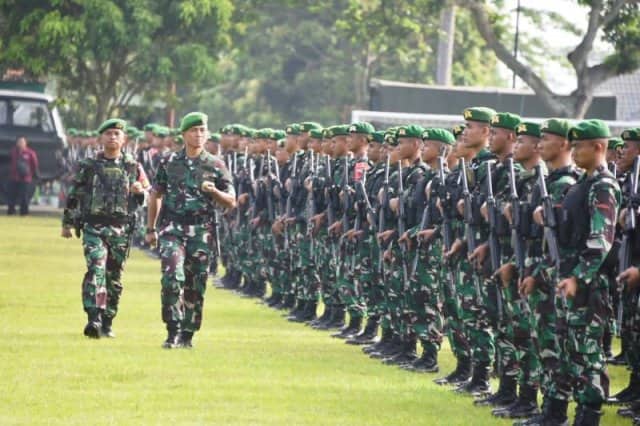 Ilustrasi berita Papua: 450 Prajurit TNI Lumajang Bertugas Amankan Perbatasan Timur Indonesia