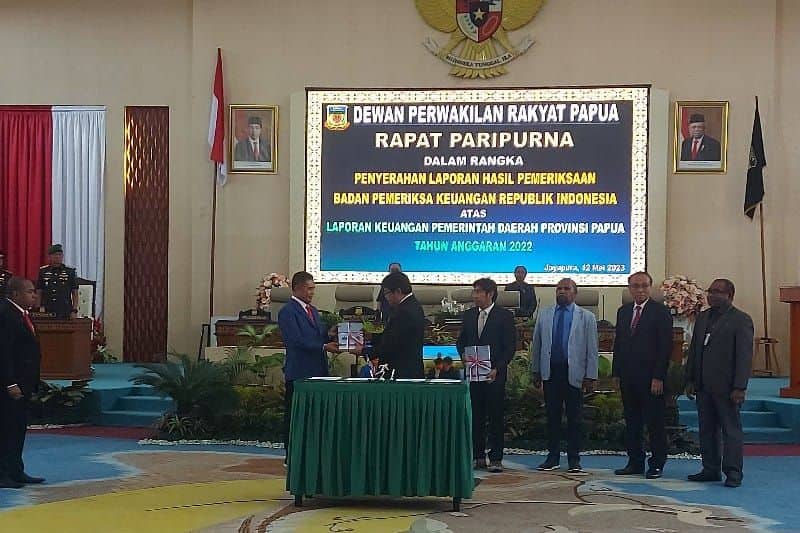 Ilustrasi berita Papua: Delapan Kali WTP, Kini Pemprov Papua Hanya Meraih WDP pada Laporan Keuangan 2022 dari BPK