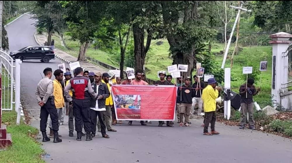 Ilustrasi berita JAYAPURA: Berafiliasi ke KNPB, Aksi Forum Independen Mahasiswa West Papua Dilarang Polisi