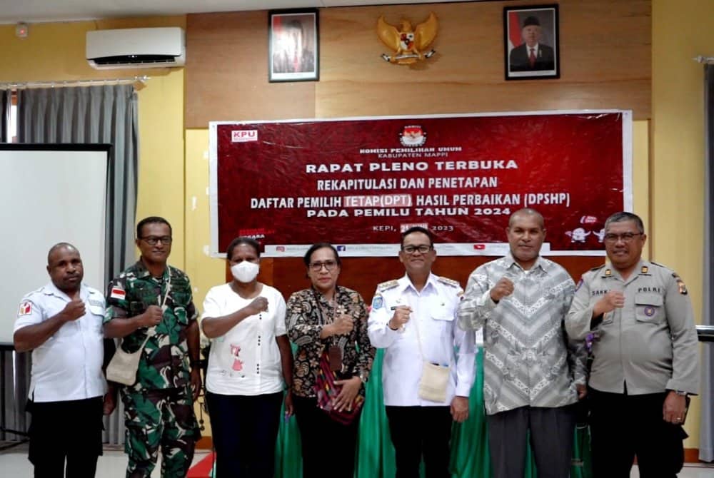 Ilustrasi berita Papua: KPU Tetapkan DPT Kabupaten Mappi Sebanyak 80.440 Pemilih
