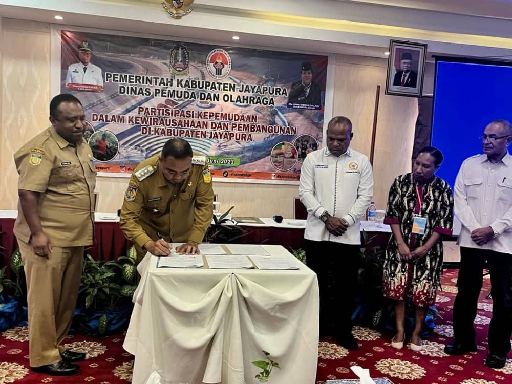 Ilustrasi berita JAYAPURA: Dispora Kabupaten Jayapura Tingkatkan Partisipasi Pemuda Dalam Kewirausahaan pan Pembangunan