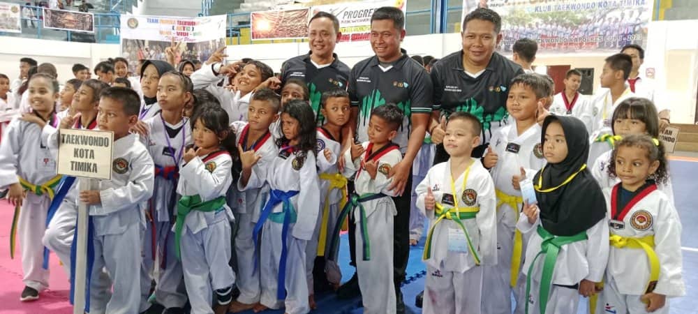 Ilustrasi berita Mimika: 290 Atlet Taekwondo dari Lima Kabupaten Ambil Bagian Dalam Turnamen Kapolres Mimika Cup I Tahun 2023