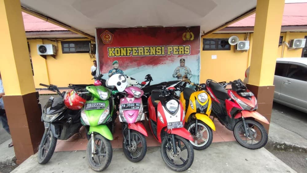 Ilustrasi berita Mimika: Polres Mimika Masih Amankan Belasan Unit Sepeda Motor dari Tindak Kejahatan, yang Merasa Sebagai Pemilik Diminta Segera…