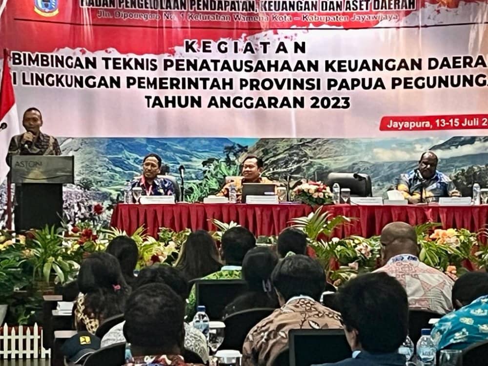 Ilustrasi berita Papua: Pemprov Papua Pegunungan Gelar Bimtek Penatausahaan Keuangan Berbasis FMIS
