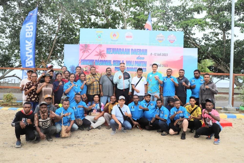 Ilustrasi berita JAYAPURA: Cek Kesiapan Venue Volly Pasir Ferdinand Waterpauw, Gubernur: Papua Barat Siap Gelar Event Dunia