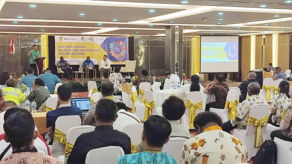 Ilustrasi berita BERITA UTAMA: Forum Kemitraan Multi Stakeholder Bahas Tujuan SDGs Peningkatan Mutu Pendidikan di Mimika