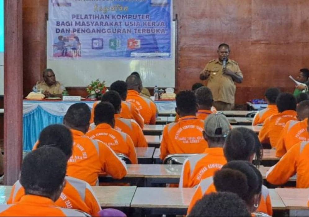 Ilustrasi berita Papua: Pemda Asmat Gelar Pelatihan Komputer untuk Tekan Pengangguran Terbuka